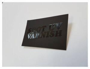 UV Varnish Print Process: custom printing watford